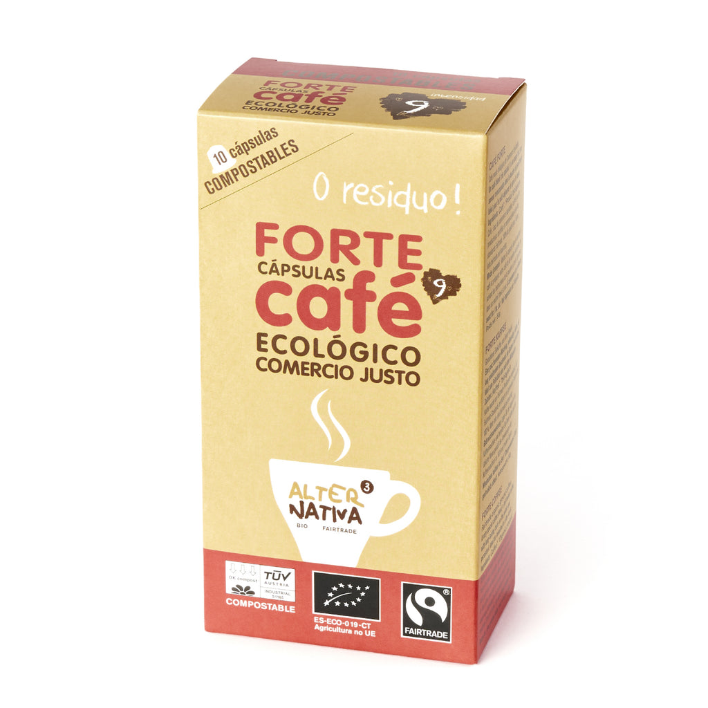 Organic Fairtrade Compostable Capsules