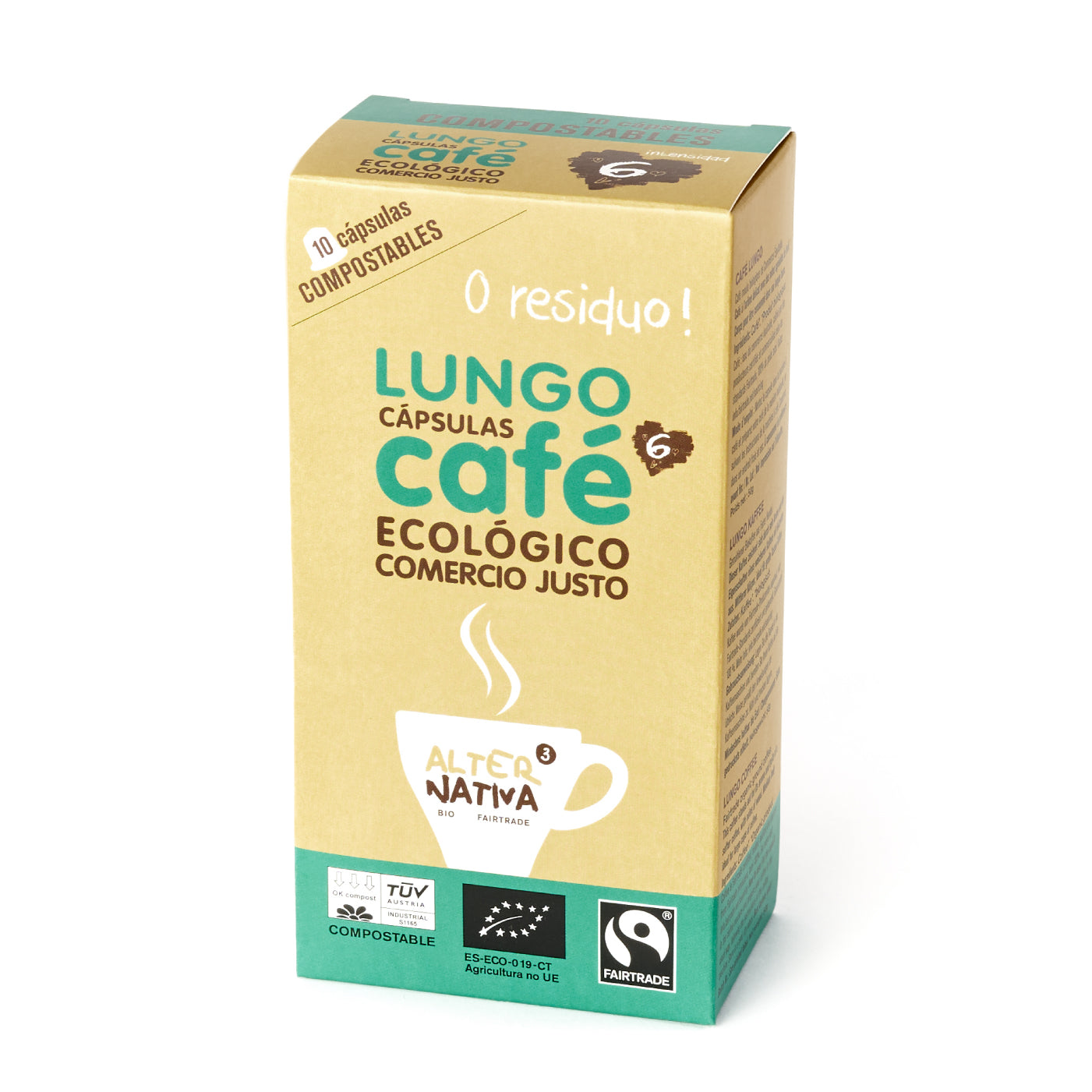Organic Fairtrade Compostable Capsules