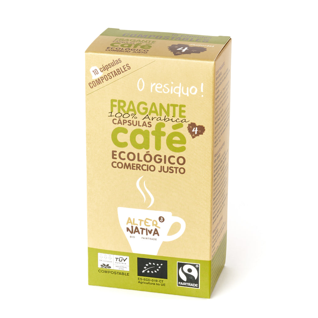 Organic Fairtrade Compostable Capsules