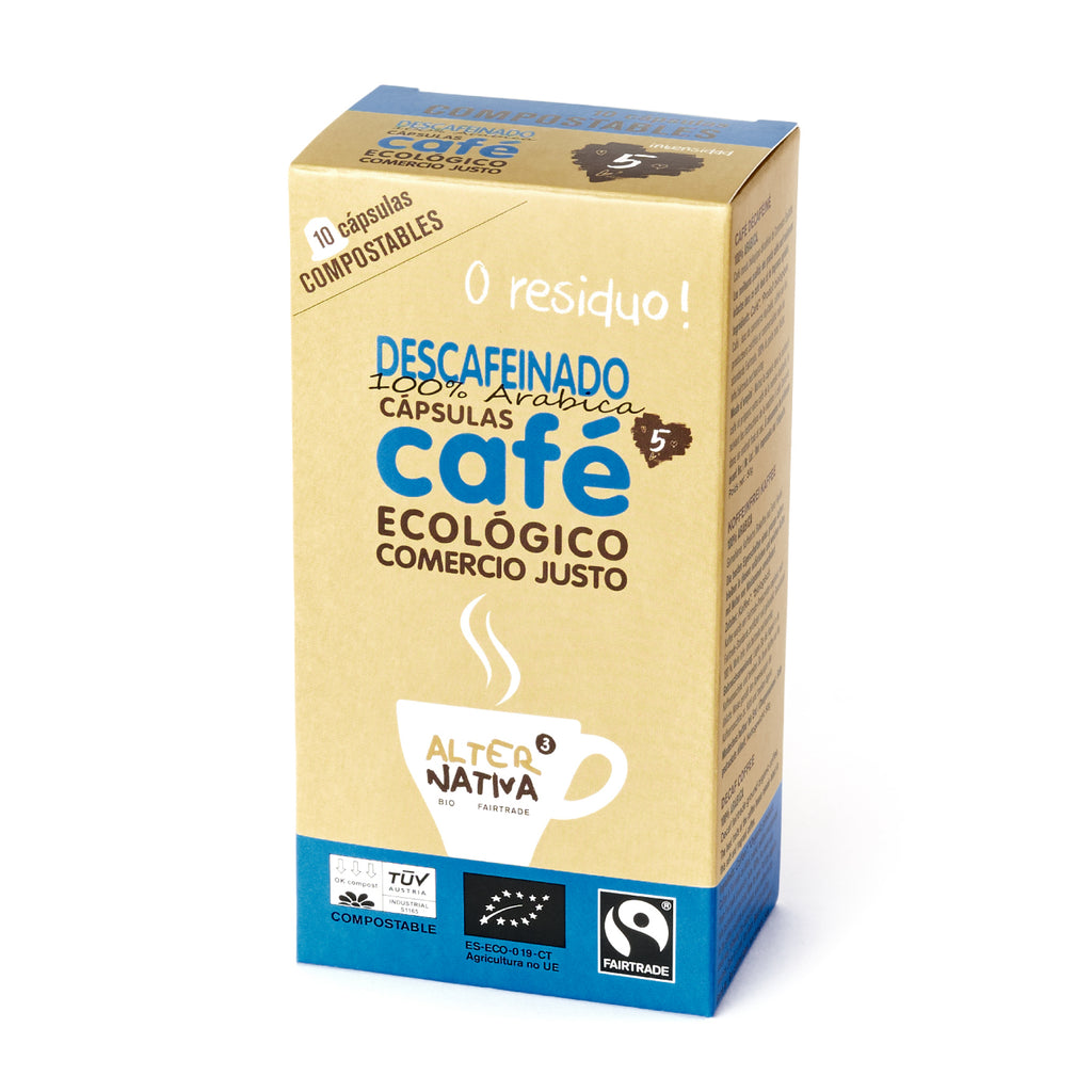 Organic Fairtrade Compostable Capsules