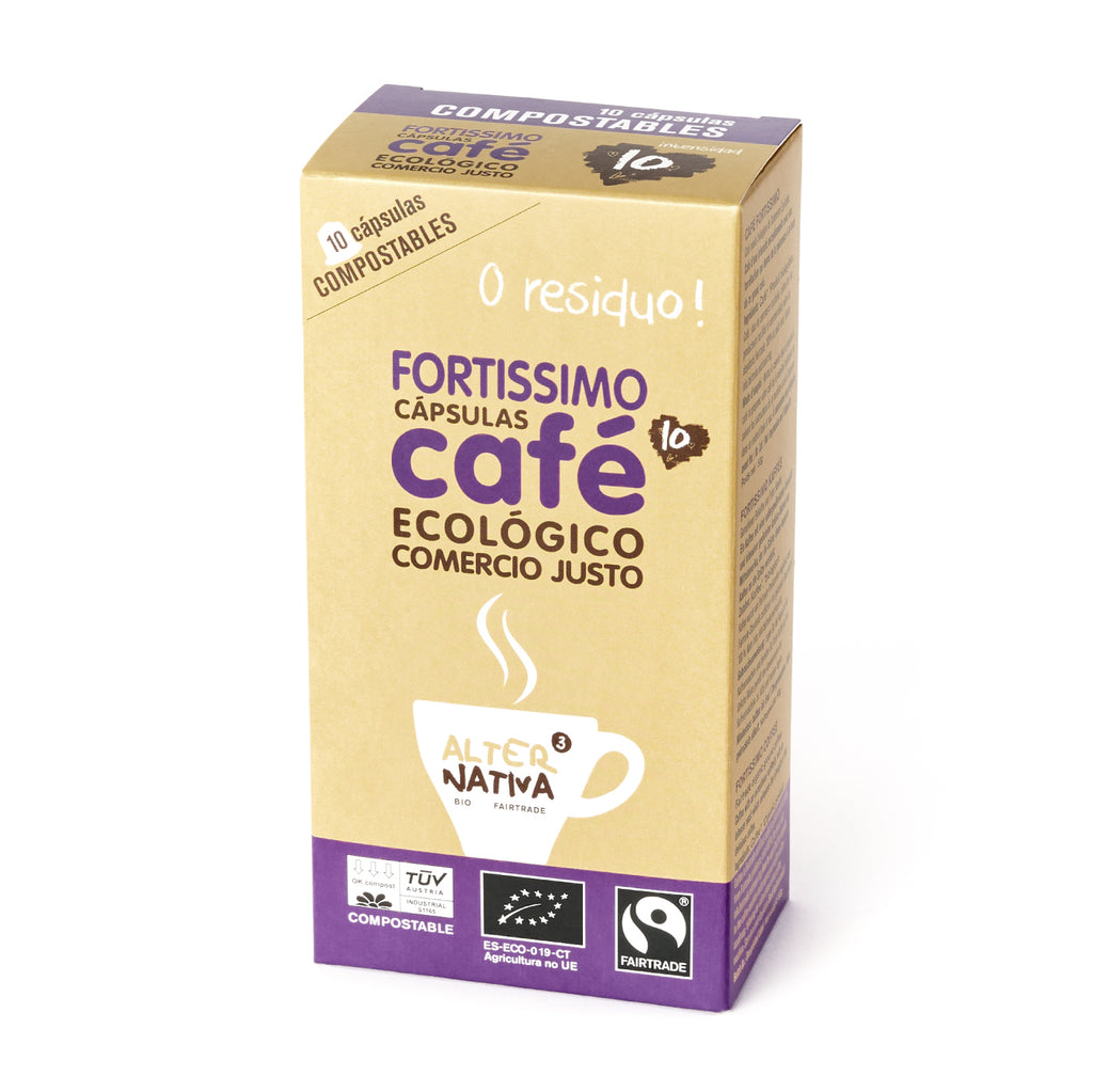 Organic Fairtrade Compostable Capsules
