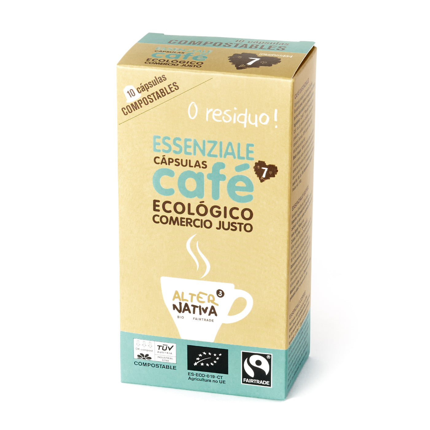 Organic Fairtrade Compostable Capsules