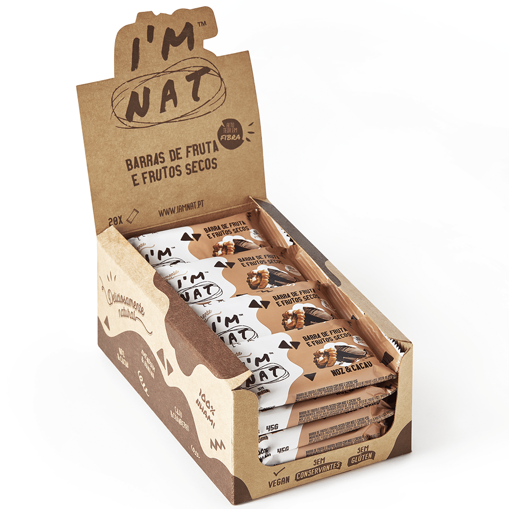 Fruit & Nut Bar – Walnut & Cacao