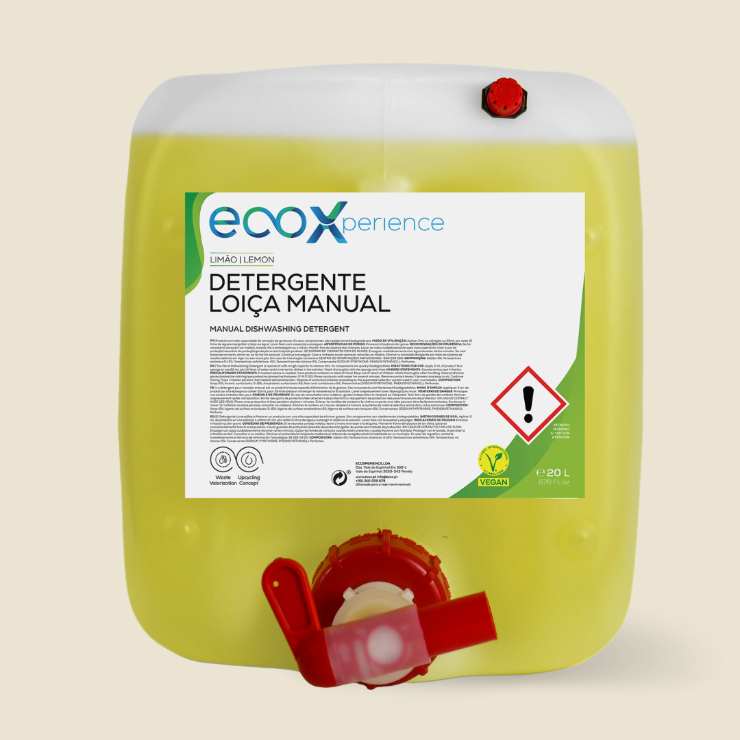EcoX dishwashing liquid lemon 20L