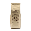 Colheita Lote Tradição 100% Arabica whole bean coffee in a gold 250g bag with traditional wood-fired branding.