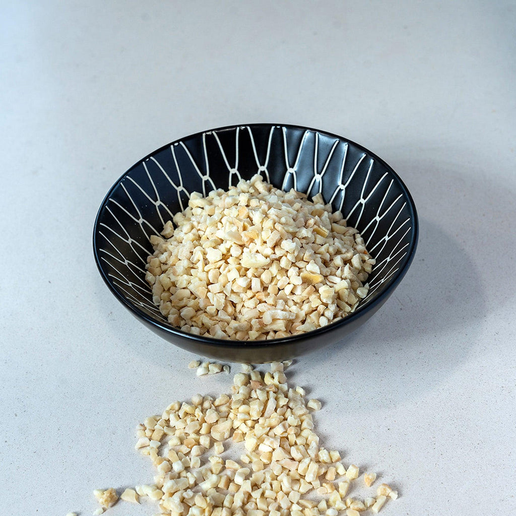 Granulated almonds