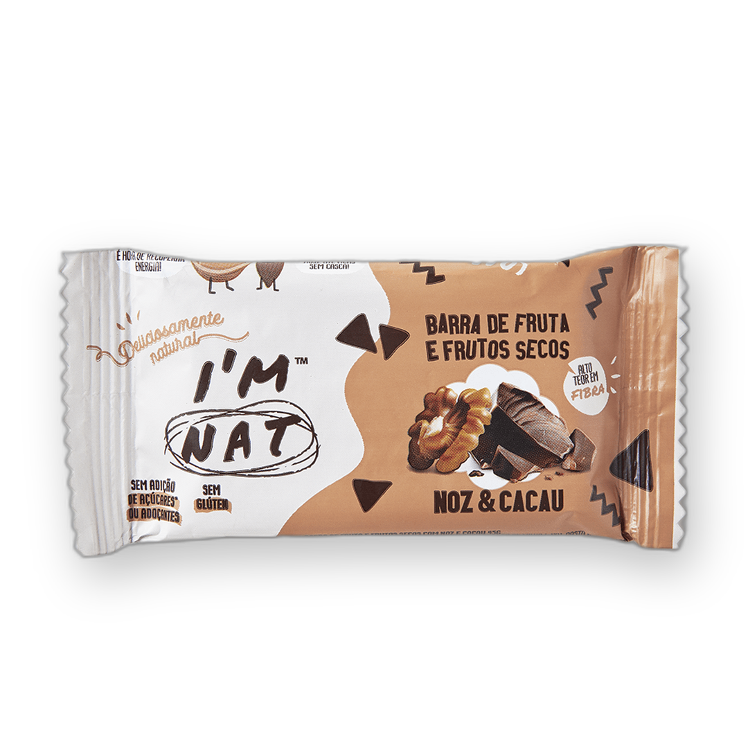 Fruit & Nut Bar – Walnut & Cacao