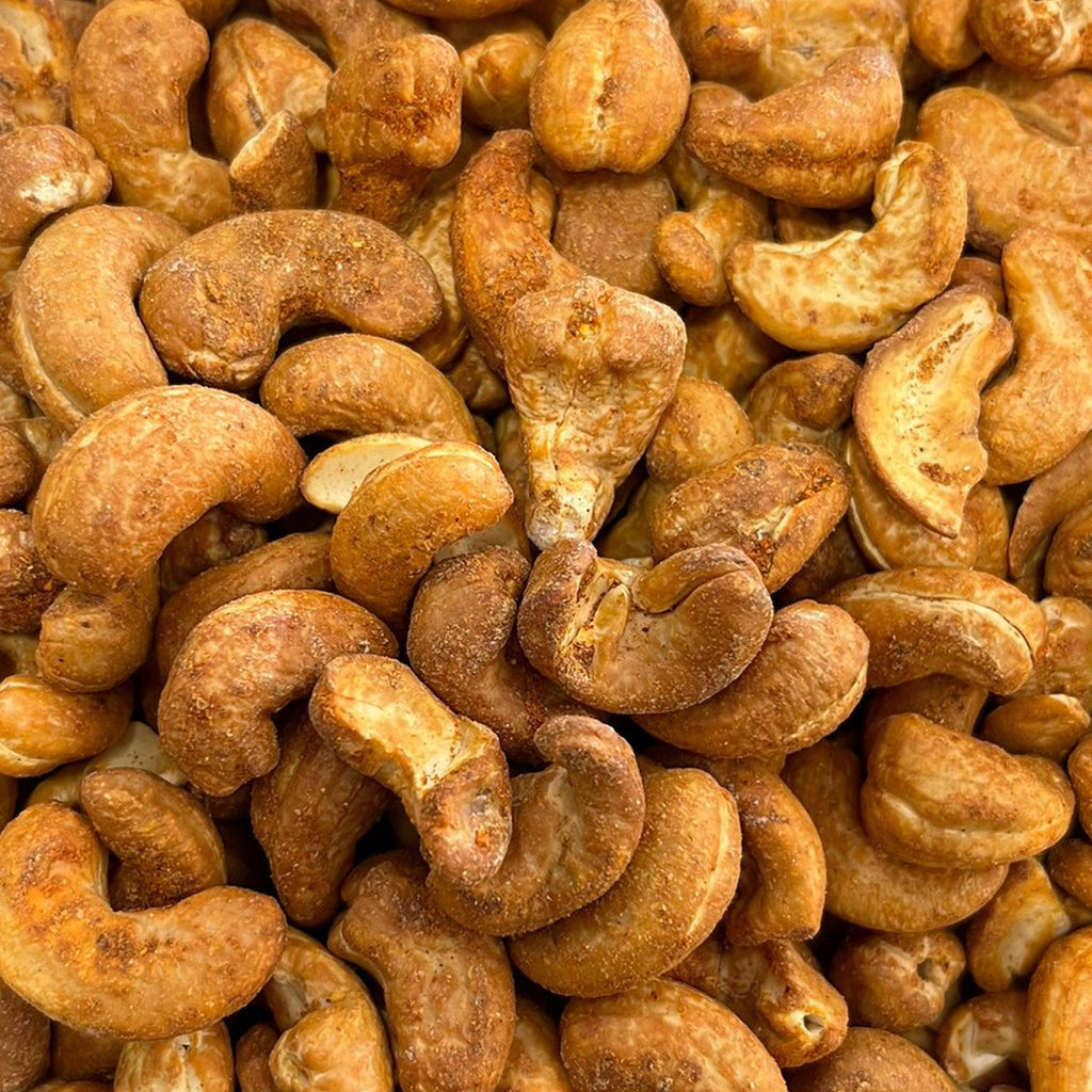 Spicy roasted cashews