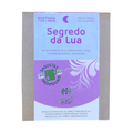 Colheita Ervas da Zoé Segredo da Lua organic herbal tea blend in a kraft paper box for nighttime relaxation.