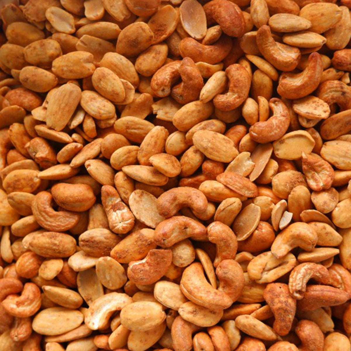 Spicy roasted nut mix