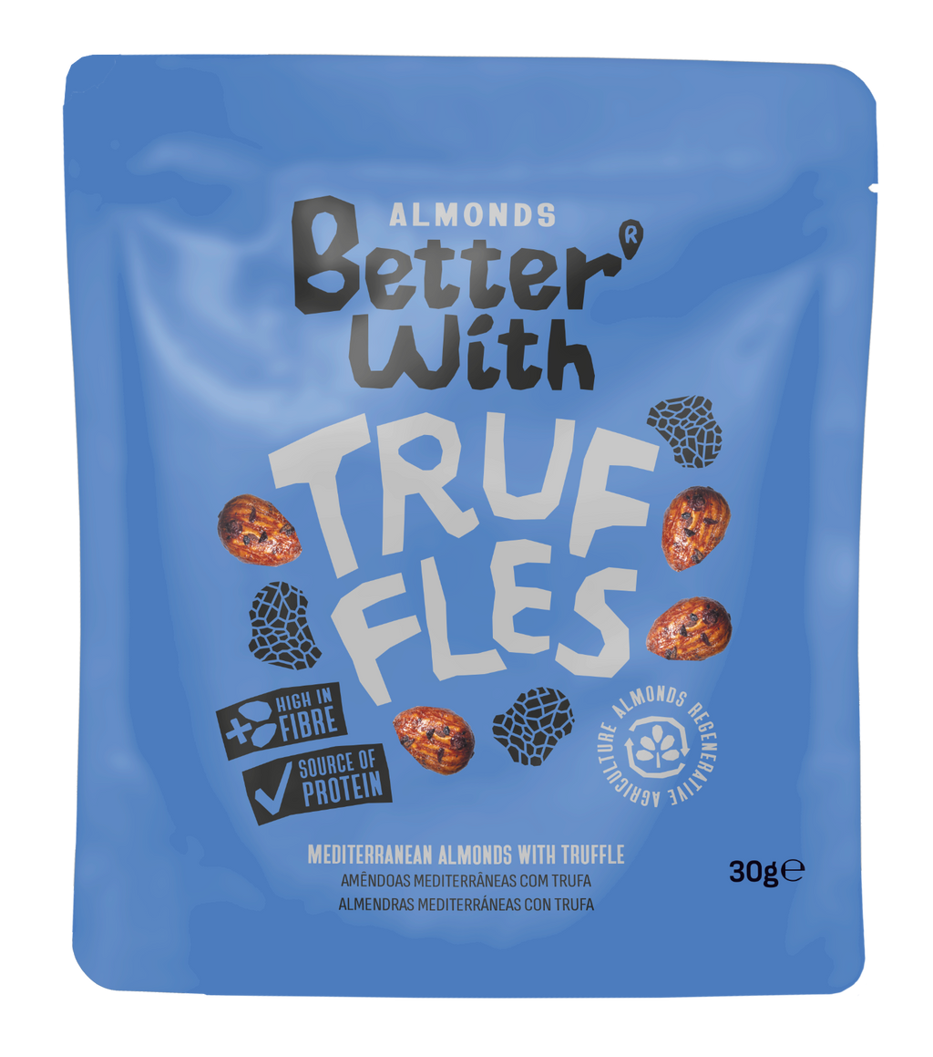 Black Truffles almonds 30 g sachet